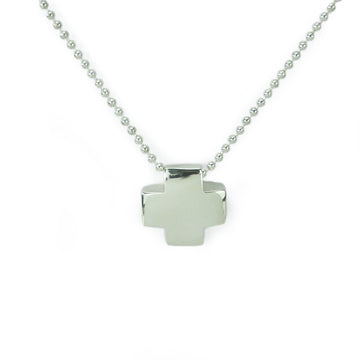 TIFFANY Necklace Roman Cross Silver 925 Approx. 13.9g SV Accessories Women's &Co.