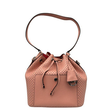 MICHAEL KORS Leather Shoulder Bag Pink 30S6SGRM2O