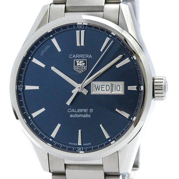 TAG HEUERPolished  Carrera Calibre 5 Day Date Automatic Watch WAR201E BF571213