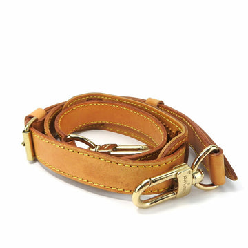 LOUIS VUITTON shoulder strap, tanned leather, beige, approx. 119cm, adjustable, for women and men,