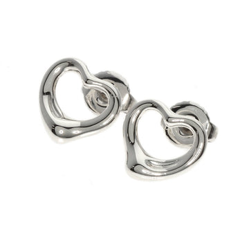 TIFFANY & Co. Heart Earrings, Silver, Women's,