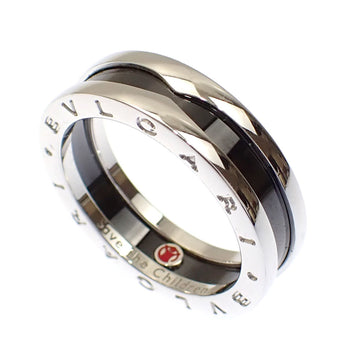 BVLGARI Save the Children Ring for Men, SV925, Size 22, #63, 7.8g, Silver, A2231244