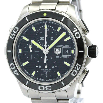 TAG HEUERPolished  Aquaracer 500M Chronograph Steel Automatic CAK2111 BF571289