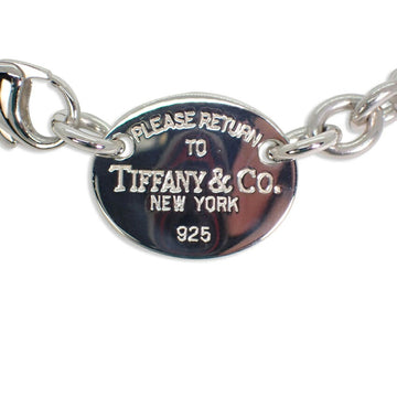 TIFFANY 925 Return to  Oval Tag Necklace