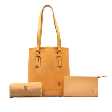 LOUIS VUITTON Nomad Bucket PM 20th Anniversary Handbag Tote Bag M85001 Brown Leather Women's