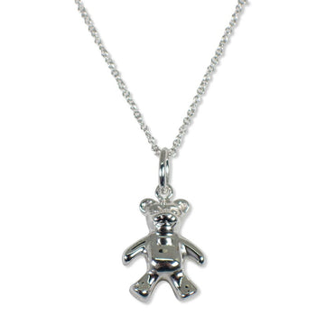 TIFFANY 925 Bear Pendant Necklace
