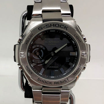 CASIOG-SHOCK  Watch GST-B500D-1A1 Tough Solar Analog G-STEEL Silver Stainless Shock Resistant Men's Mikunigaoka Store ITEARLGSYCYO