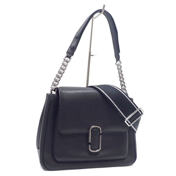 MARC JACOBS Shoulder Bag Women's Black Leather H709L01RE22 Chain A6046921