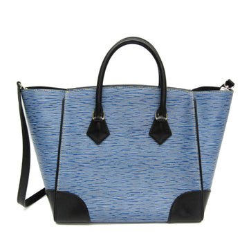 LOUIS VUITTON Epi Denim Phoenix MM M56025 Women's Handbag,Shoulder Bag Blue,Noir