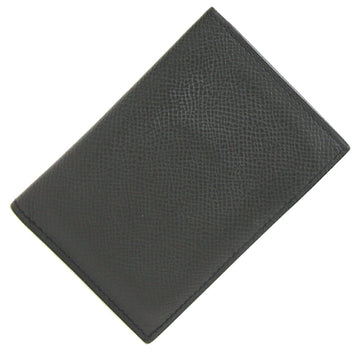 HERMES Card Case MC2 Euclidean Black Yellow Epsom Holder Pass Business Bicolor