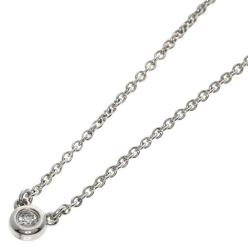 TIFFANY & Co. by the Yard 1P Diamond Necklace Silver Women's