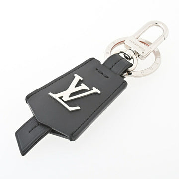 LOUIS VUITTON Keychain LV Cloche Cre M68020 Calf Leather Black S-155560