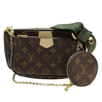 LOUIS VUITTON Bag Monogram Women's Shoulder 2way Multi Pochette Accessoire Khaki M44813 LY4270