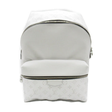 LOUIS VUITTON Discovery Backpack PM White Taigalama leather M30953