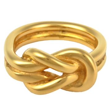 HERMES Atame Scarf Ring GP Gold IT056ZS3IM98