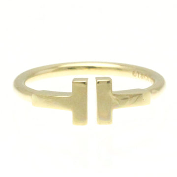 TIFFANY T Wire Ring Yellow Gold [18K] Fashion No Stone Band Ring Gold