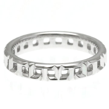 TIFFANY T True Narrow Bund Ring White Gold [18K] Fashion No Stone Band Ring Silver