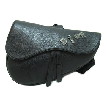 Dior Saddle bag Shoulder Bag Black leather