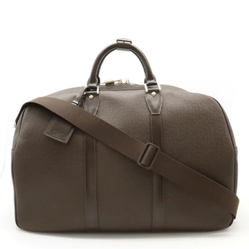 LOUIS VUITTON Taiga Kendall PM Boston Bag Travel Shoulder Leather Grisli M30128
