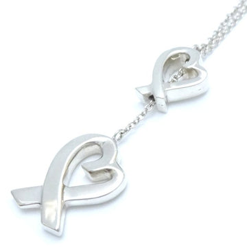 TIFFANY&Co.  Loving Heart Lariat Necklace Paloma Picasso Silver 925 291116