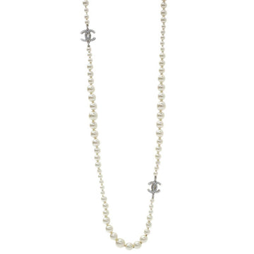 CHANEL Fake Pearl Long Necklace A12W Neck circumference: approx. 86cm