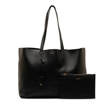 SAINT LAURENT Sac Tote Bag Shoulder 394195 Black Leather Women's
