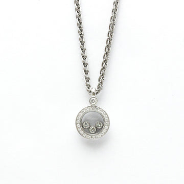 CHOPARD Happy Diamond 793957 White Gold [18K] Diamond Men,Women Fashion Pendant Necklace [Silver]