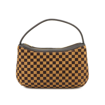 LOUIS VUITTON Damier Sauvage Tiger Hand Bag, Pony Leather, Brown, M92132