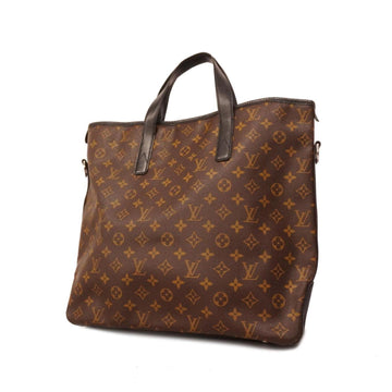 LOUIS VUITTON Handbag Monogram Macassar Davis M56708 Brown Black Ladies