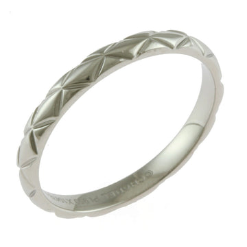 CHANEL Alloy,Platinum 950 Business,Fashion Band Ring White