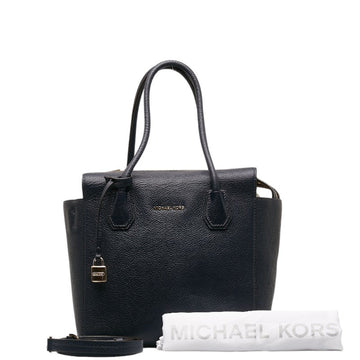 MICHAEL KORS Handbag Shoulder Bag 30H6GM9S3L Navy Leather Women's
