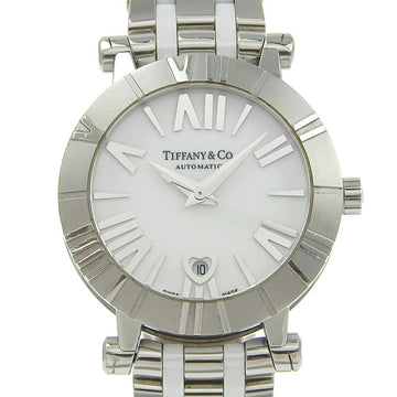 TIFFANY & Co. Atlas Watch Z1300.68.11A20A00A Stainless Steel x White Ceramic Automatic Dial Ladies