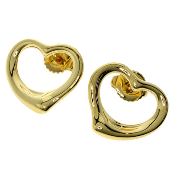 TIFFANY Heart Medium Earrings, 18K Yellow Gold, Women's, &Co.