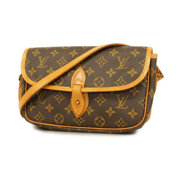 LOUIS VUITTON Shoulder Bag Monogram Gibessier PM M42248 Brown Ladies