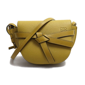 LOEWE Gate Bag Shoulder Ochre [Yellow] Women's