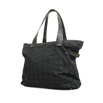 CHANEL Tote Bag New Travel Nylon Black Women's