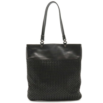 BOTTEGA VENETA Tote Bag Shoulder Leather Black 233150