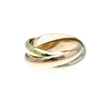 CARTIER Trinity Pink Gold [18K],White Gold [18K],Yellow Gold [18K] Fashion No Stone Band Ring Gold