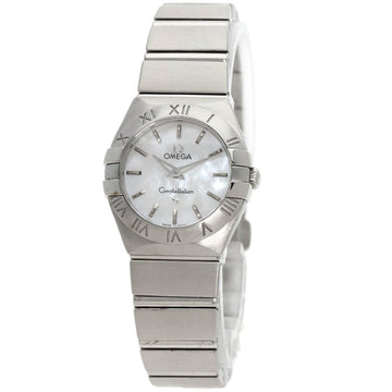 OMEGA 123.10.24.60.05.001 Constellation Brushed Watch Stainless Steel/SS Ladies