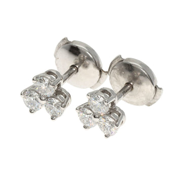 TIFFANY Aria 3P Diamond Earrings in Platinum PT950 for Women &Co.