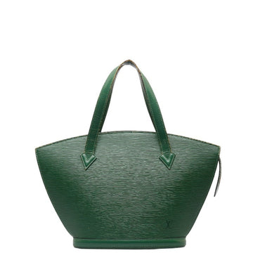 LOUIS VUITTON Epi Saint Jacques Handbag Tote Bag M52274 Borneo Green Leather Women's