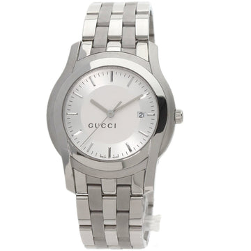 GUCCI 5500XL Watch Stainless Steel/SS Men's