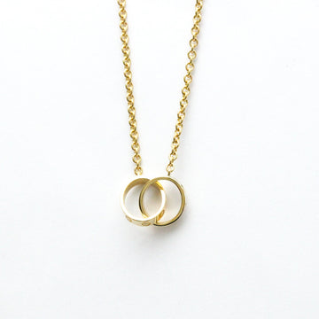 CARTIER LOVE Necklace Yellow Gold [18K] No Stone Men,Women Fashion Pendant Necklace [Gold]