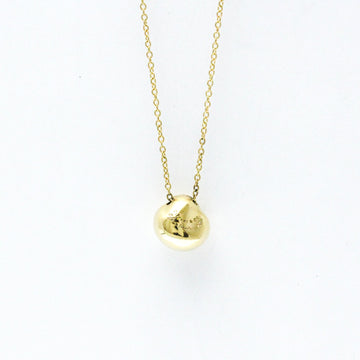 TIFFANY Nugget Necklace Yellow Gold [18K] No Stone Men,Women Fashion Pendant Necklace [Gold]