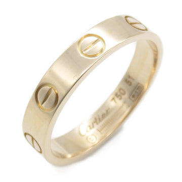 CARTIER mini love ring Ring Gold K18PG[Rose Gold] Gold