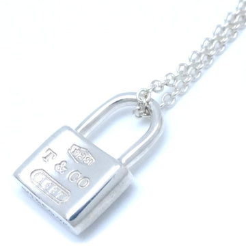 TIFFANY&Co.  Cadena Lock Necklace with Key Motif, Silver 925, 291650