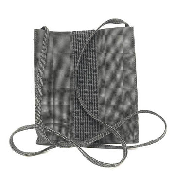HERMES Air Line Pochette Compact Shoulder Bag Grey
