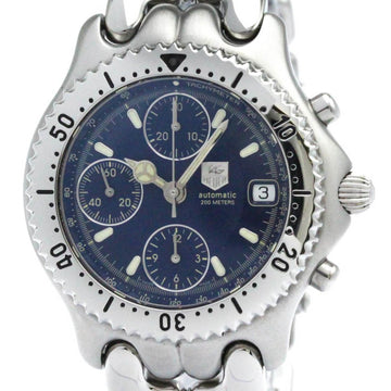 TAG HEUERPolished  Sel Chronograph Steel Automatic Mens Watch CG2111 BF570419