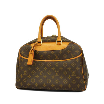 LOUIS VUITTON Handbag Monogram Deauville M47270 Brown Ladies