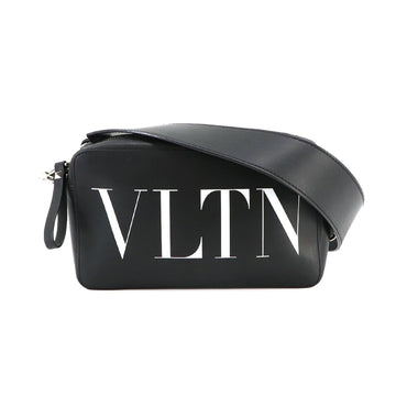 VALENTINO GARAVANI Garavani VLTN Shoulder Bag Leather Nero Bianco 2B0704
